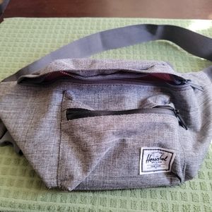Herschel Gray Crossbody Fanny Pack